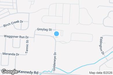 Map image of the property - 1070 Goldeneye Dr
