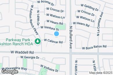 Map image of the property - 14805 W Redfield Rd