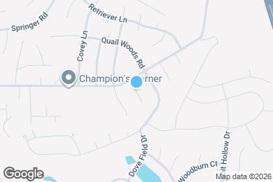 Map image of the property - 7117 Spaniel Ct