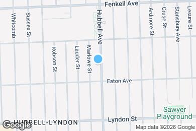 Map image of the property - 14867 Hubbell Ave