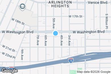 Map image of the property - 1920 5th Ave