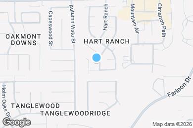 Map image of the property - 12211 Hart Crest