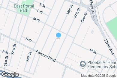 Map image of the property - 1341 56th St