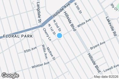 Map image of the property - 986 N 1st St
