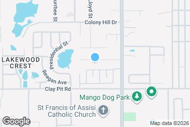 Map image of the property - 11513 Valencia Dr