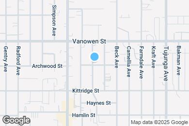 Map image of the property - 11619 Archwood St