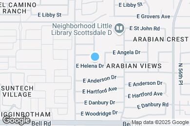 Map image of the property - 5238 E Helena Dr