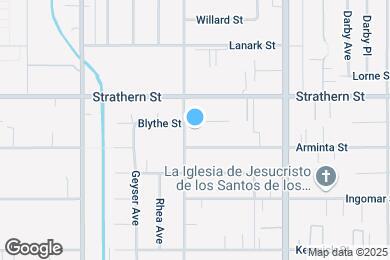 Map image of the property - 18648 Blythe St