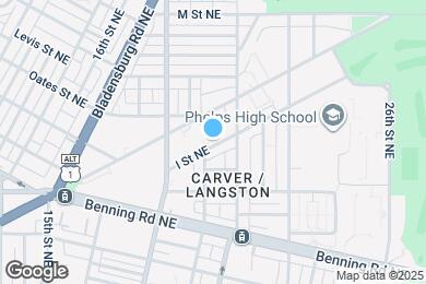 Map image of the property - 1830 I St NE