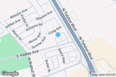 Map image of the property - 1914 Sheryl Way