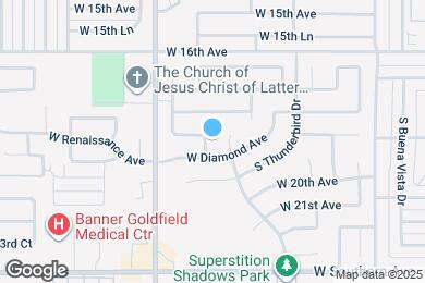 Map image of the property - 1921 S Silver Dr