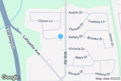 Map image of the property - 1611 Ashley Dr