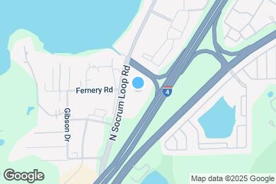 Map image of the property - 4645 N Socrum Loop Rd