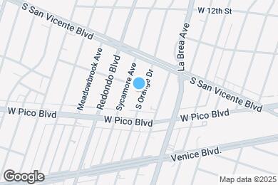Map image of the property - 1357 S Orange Dr
