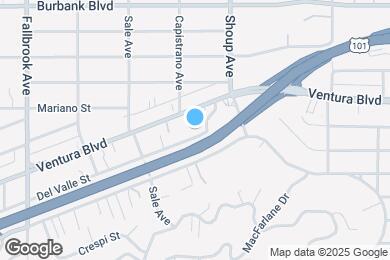 Map image of the property - 22415 Del Valle St