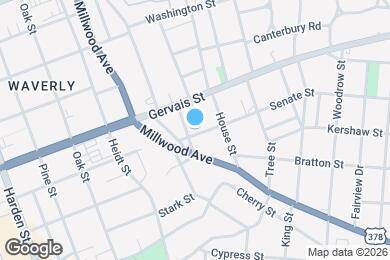 Map image of the property - 1106 Page St