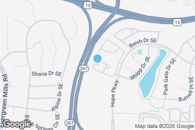 Map image of the property - 505 Sunset View Terrace SE