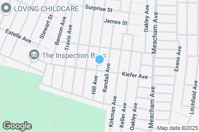 Map image of the property - 1454 Kiefer Ave