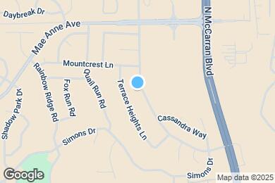 Map image of the property - 1825 Sierra Highlands Dr