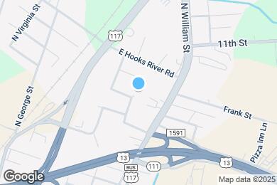 Map image of the property - 211 Dillard St
