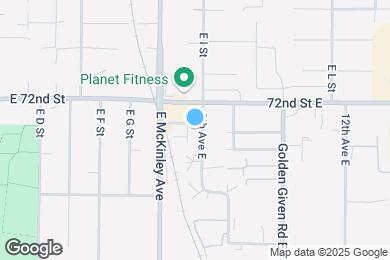 Map image of the property - Olympic Village - 7305 8th Ave Ct E Tacoma...