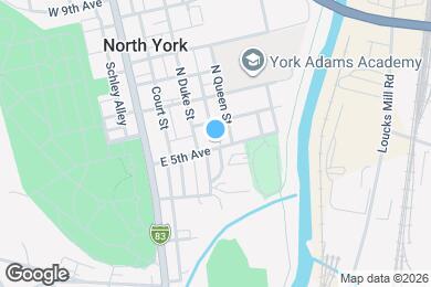 Map image of the property - 123 E 5th Ave