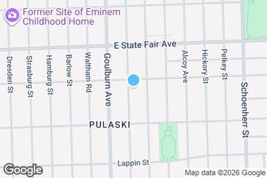 Map image of the property - 19610 Westphalia St