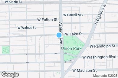 Map image of the property - 140 N Ashland Ave