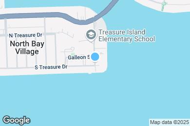 Map image of the property - 7501 E Treasure Dr