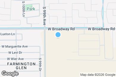 Map image of the property - 9837 W Parkway Dr