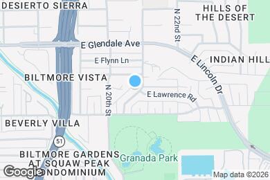 Map image of the property - 6738 N 21st St