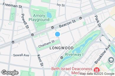 Map image of the property - 40 Hawes St