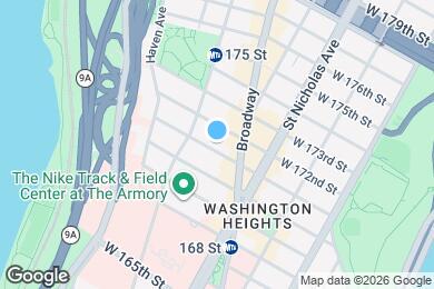 Map image of the property - West 171st Street