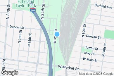 Map image of the property - 209 N 32nd St
