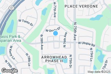 Map image of the property - 19415 N 77th Ave