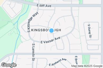 Map image of the property - 2557 S Memphis Way