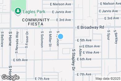 Map image of the property - 455 S Spencer