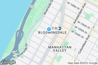 Map image of the property - 856 West End Ave