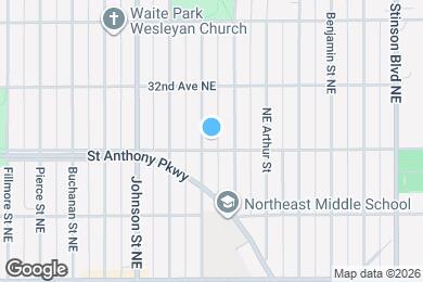 Map image of the property - 3107 Hayes St NE