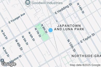 Map image of the property - 800 N 8th St