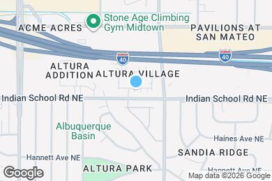 Map image of the property - 4260 Altura Mesa Ln NE