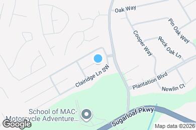 Map image of the property - 722 Clairidge Oak Ct