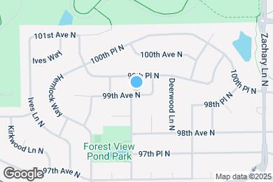Map image of the property - 11690 99th Ave N