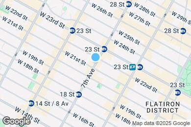 Map image of the property - 124 W 21st St