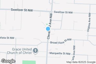 Map image of the property - 13487 Cleveland Ave NW