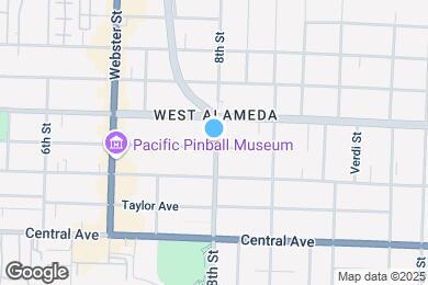 Map image of the property - 1525 8th St