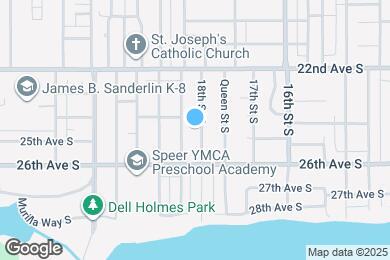 Map image of the property - 2427 18th St S