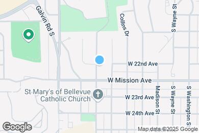 Map image of the property - 2031 Calhoun St