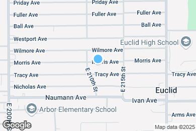Map image of the property - 21130 Morris Ave