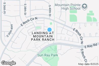 Map image of the property - 3934 E Park Ave